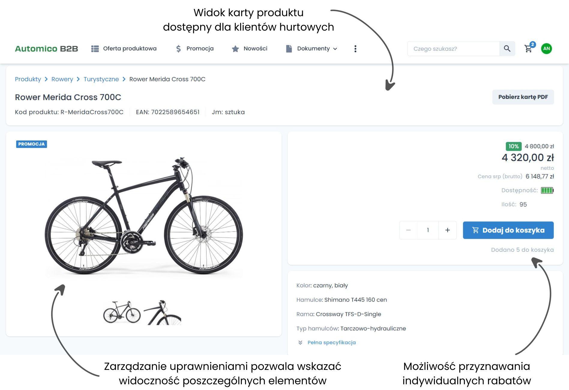Sprzedaż hurtowa - podgląd produktu