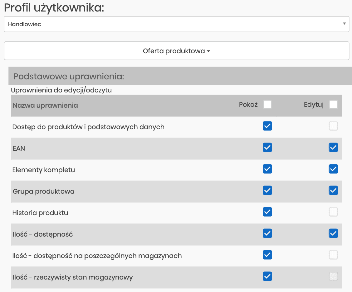 Zarządzanie uprawnieniami w bezpiecznej platformie B2B.